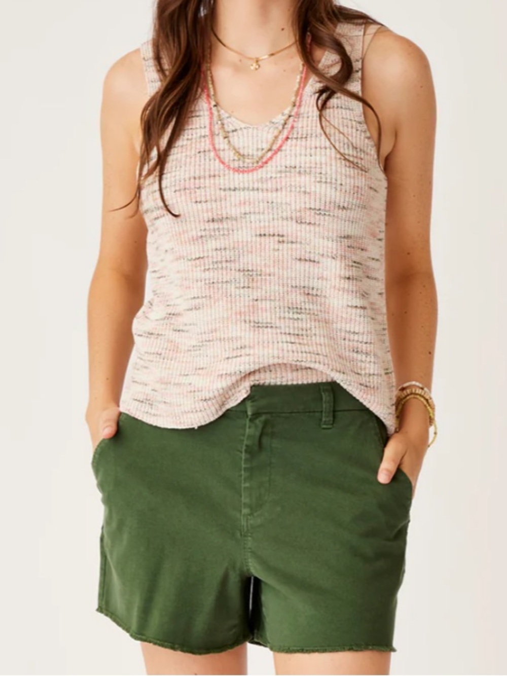 Carve Designs Micah 100% Organic Tank, Size Small